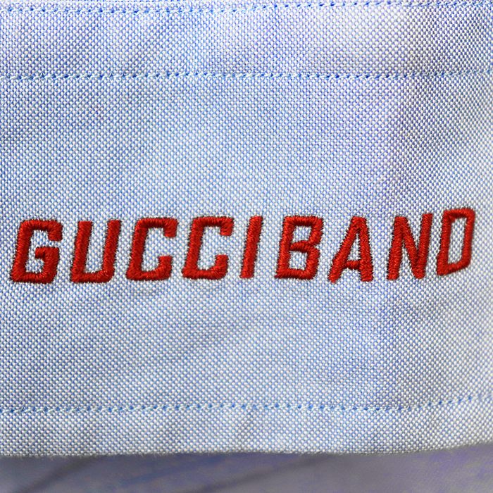 SALE【美品】GUCCI グッチ シャツ サイズ 43/17 メンズ GUCCIBAND エン
