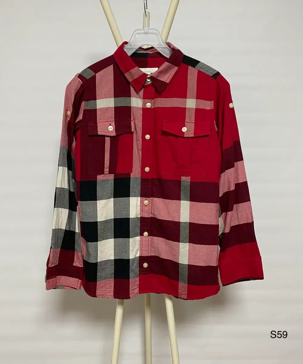 Burberry バーバリー チェック シャツ 12Y 正規品 6,908円