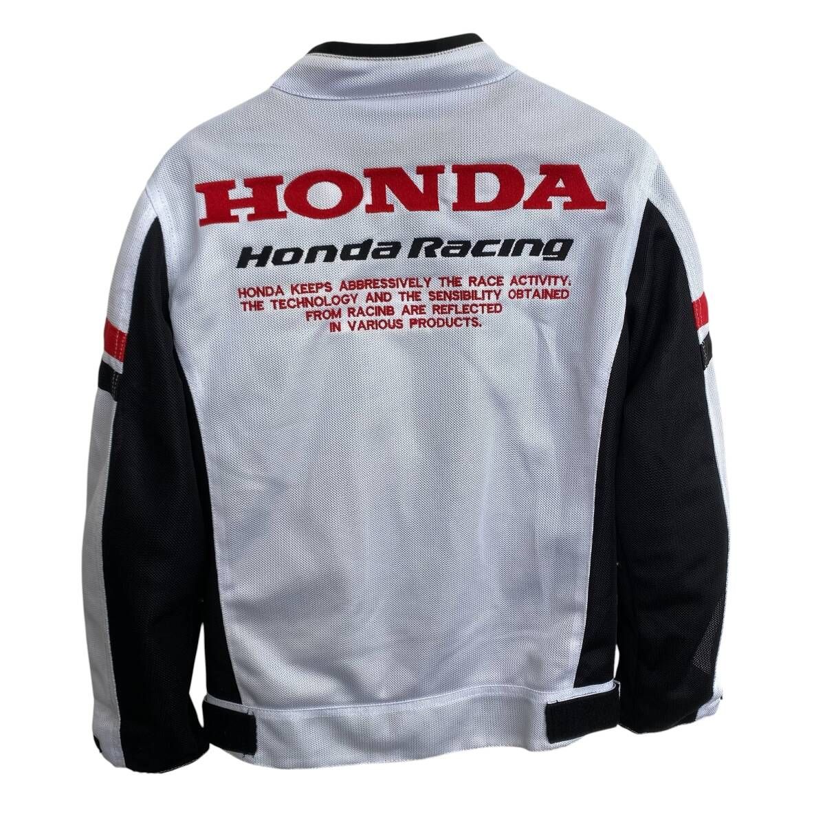 即決】 ホンダ Honda HRC メッシュジャケット Mサイズ ホワイト系/白系