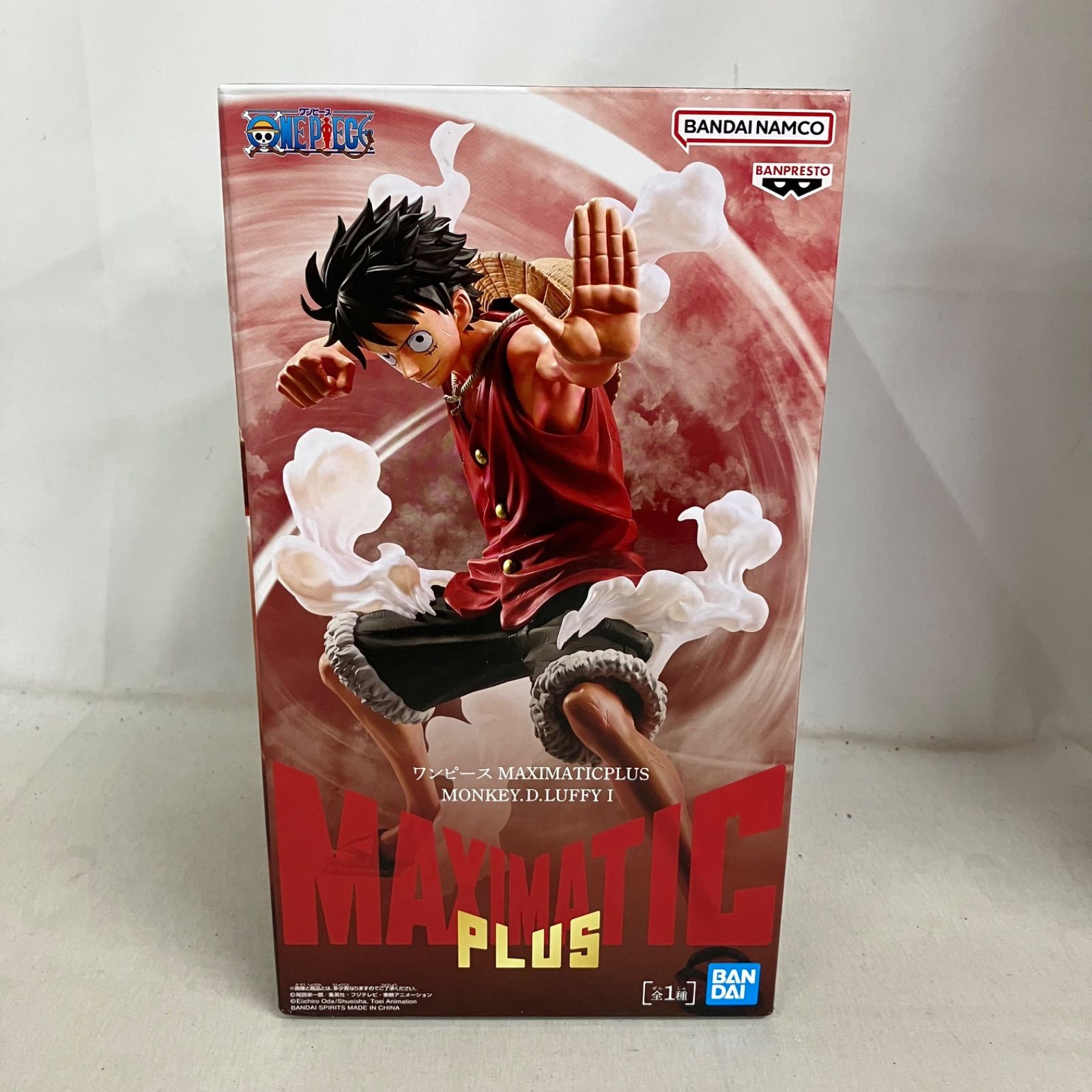 未開封 ワンピース MAXIMATIC PLUS モンキー・D・ルフィ Ⅰ フィギュア
