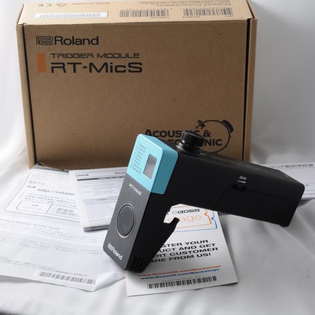 Roland RT-MicS ローランド 音源モジュール一体型 ドラムトリガー