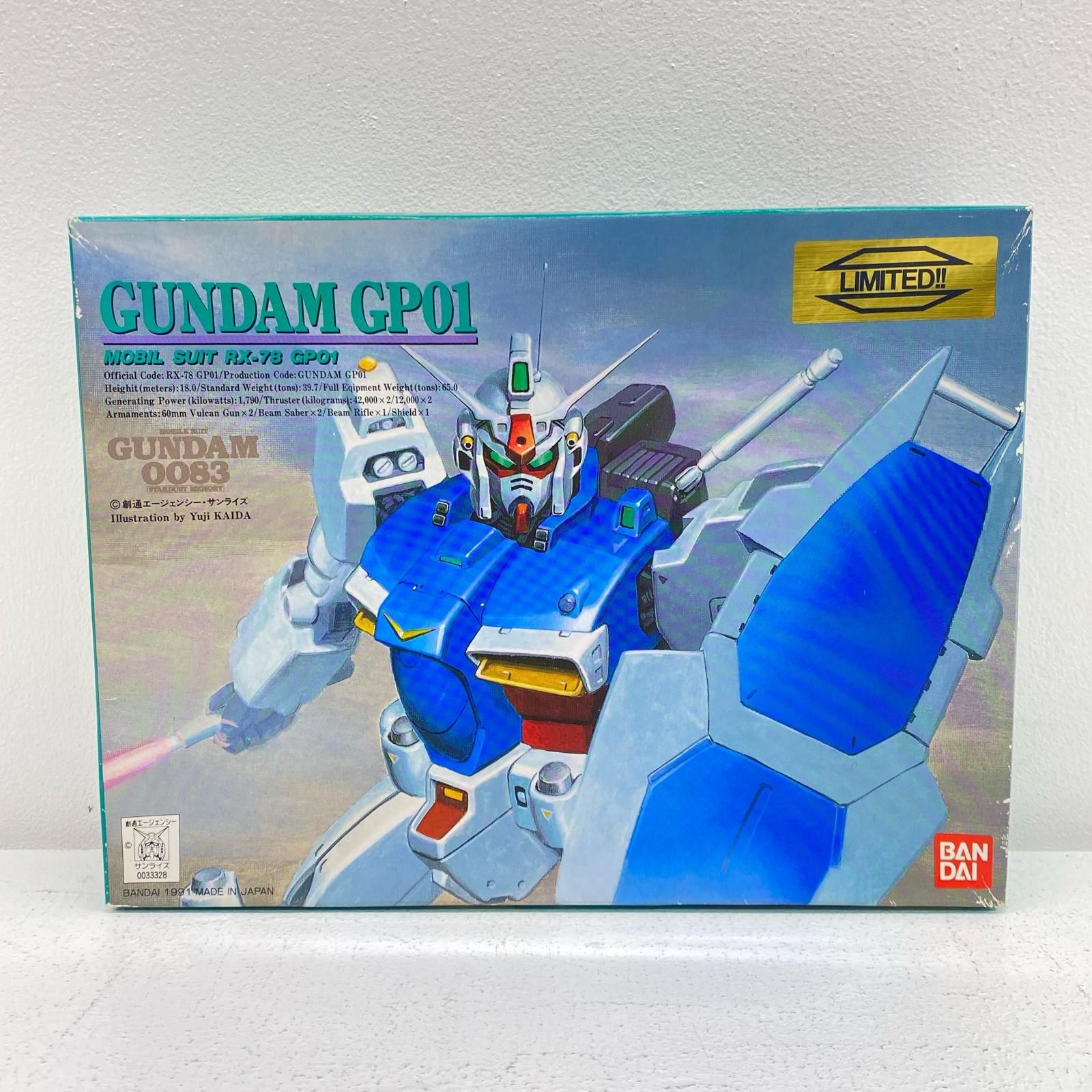 三重本店】 中古 1/144 RX-78 GP01 ガンダム試作1号機 ゼフィランサス