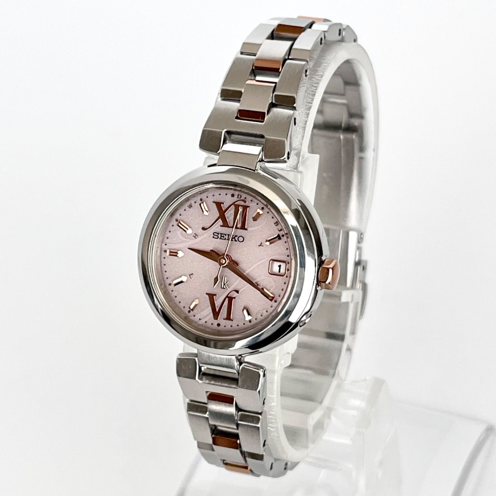 稼働】磨き済み セイコー SEIKO ルキア LUKIA レディース 腕時計 電波 