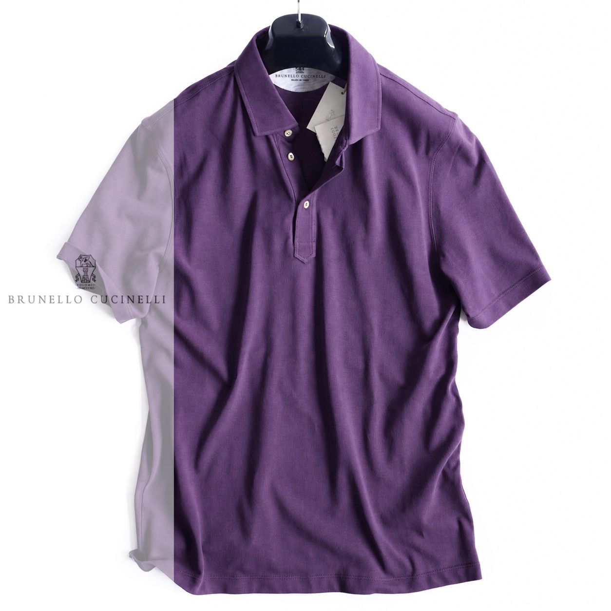 BRUNELLO CUCINELLI コットンニットブルネロクチネリ48ネイビー