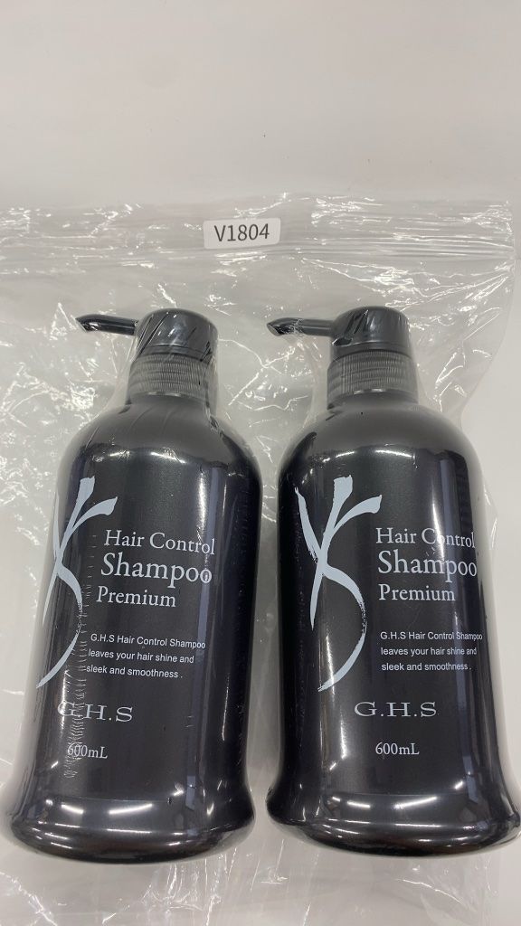 V1804 G.H.S ヘアーコントロールシャンプー プレミアム 600mL 2点