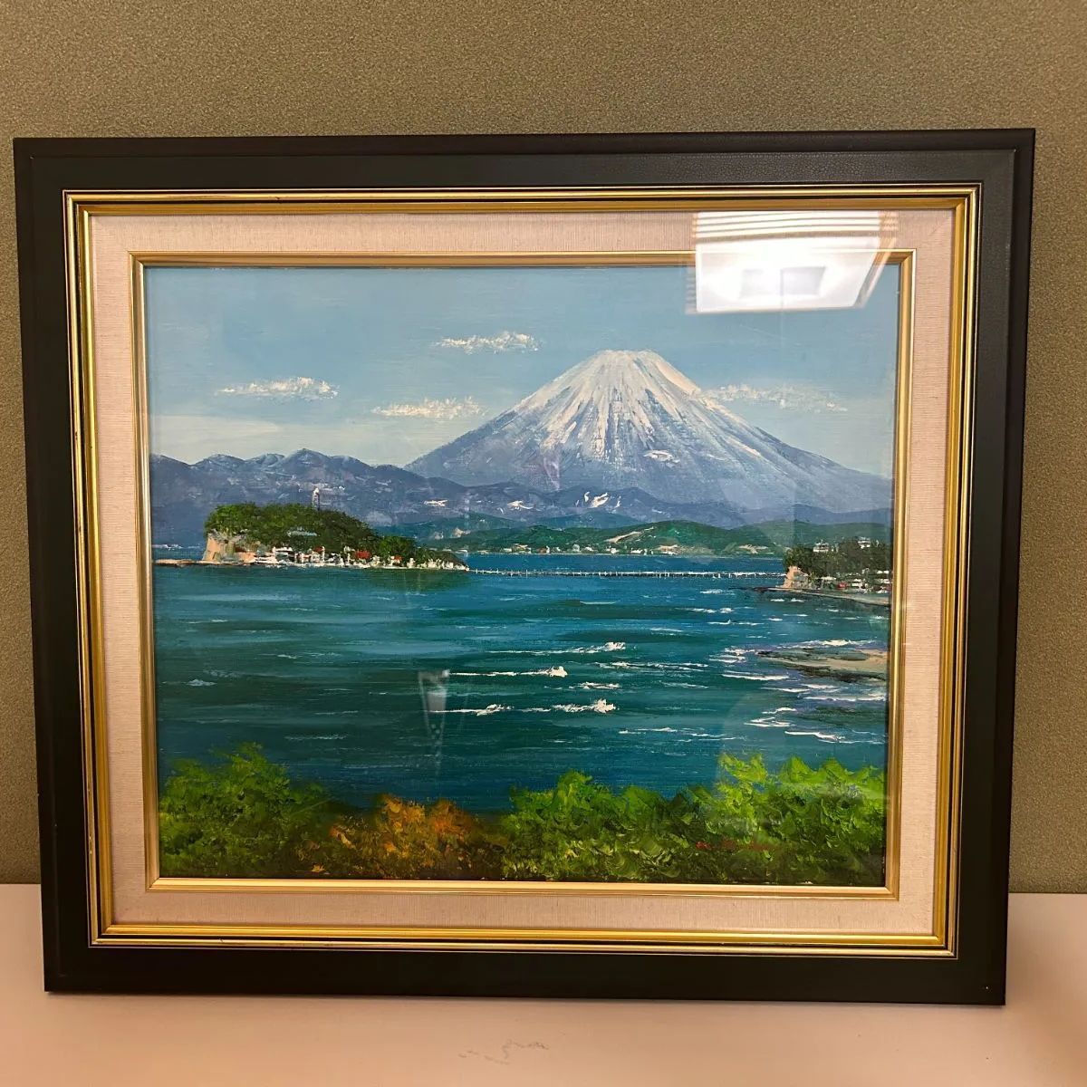 小林 幸三 油彩画 【湘南の富士】 - メルカリ