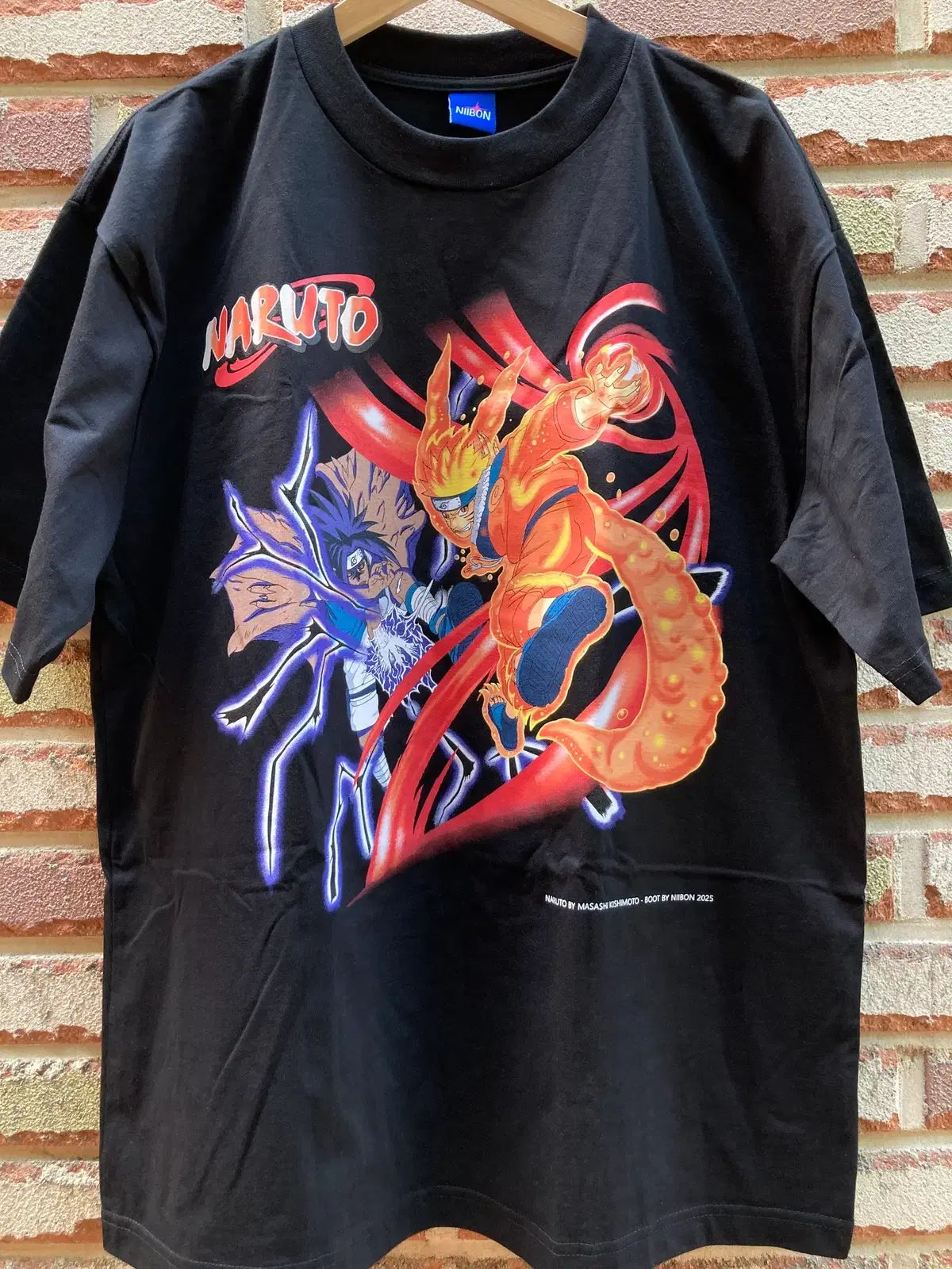 XL NARUTO -ナルト- 第一部 最終決戦 ブートレグ Tシャツ