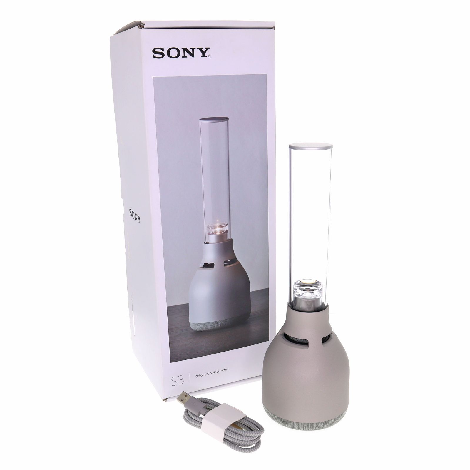 【中古美品】SONY LSPX-S3 グラスサウンドスピーカーBluetooth 未使用】SONY ソニー LSPX-S3 グラスサウンドスピーカー 音響 機器