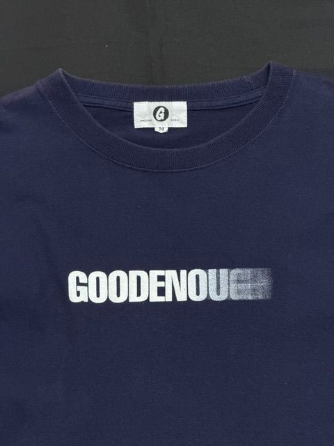 希少 GOODENOUGH グッドイナフ モーションLOGO TEE T-SHIRT Tシャツ M