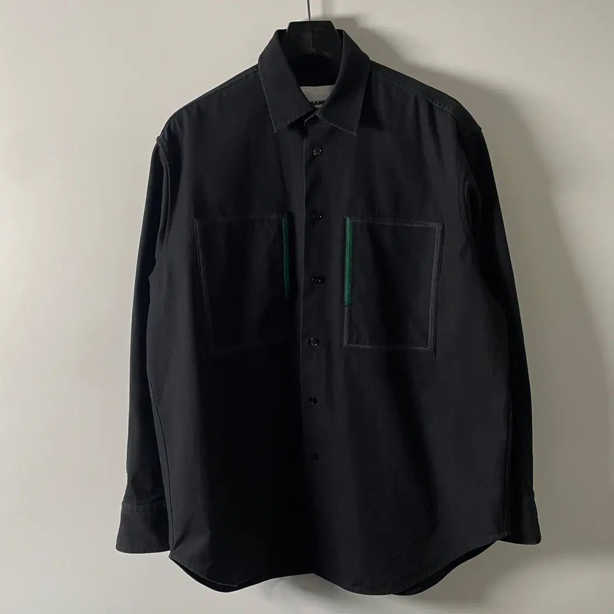 20ss Jil Sander ジルサンダー コレクション ブラック コットン 長袖 