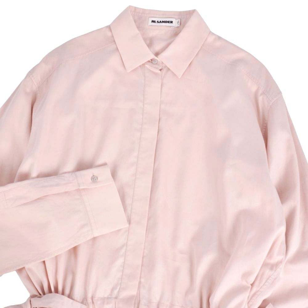 美品 ジルサンダー JIL SANDER ワンピース シャツワンピース ロングス