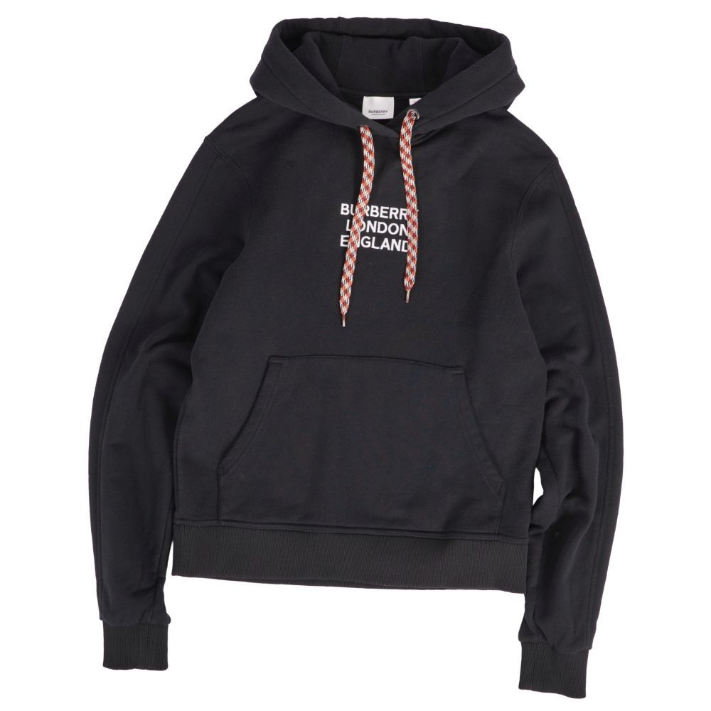 美品 バーバリー BURBERRY パーカー フーディー スウェット ロングスリ