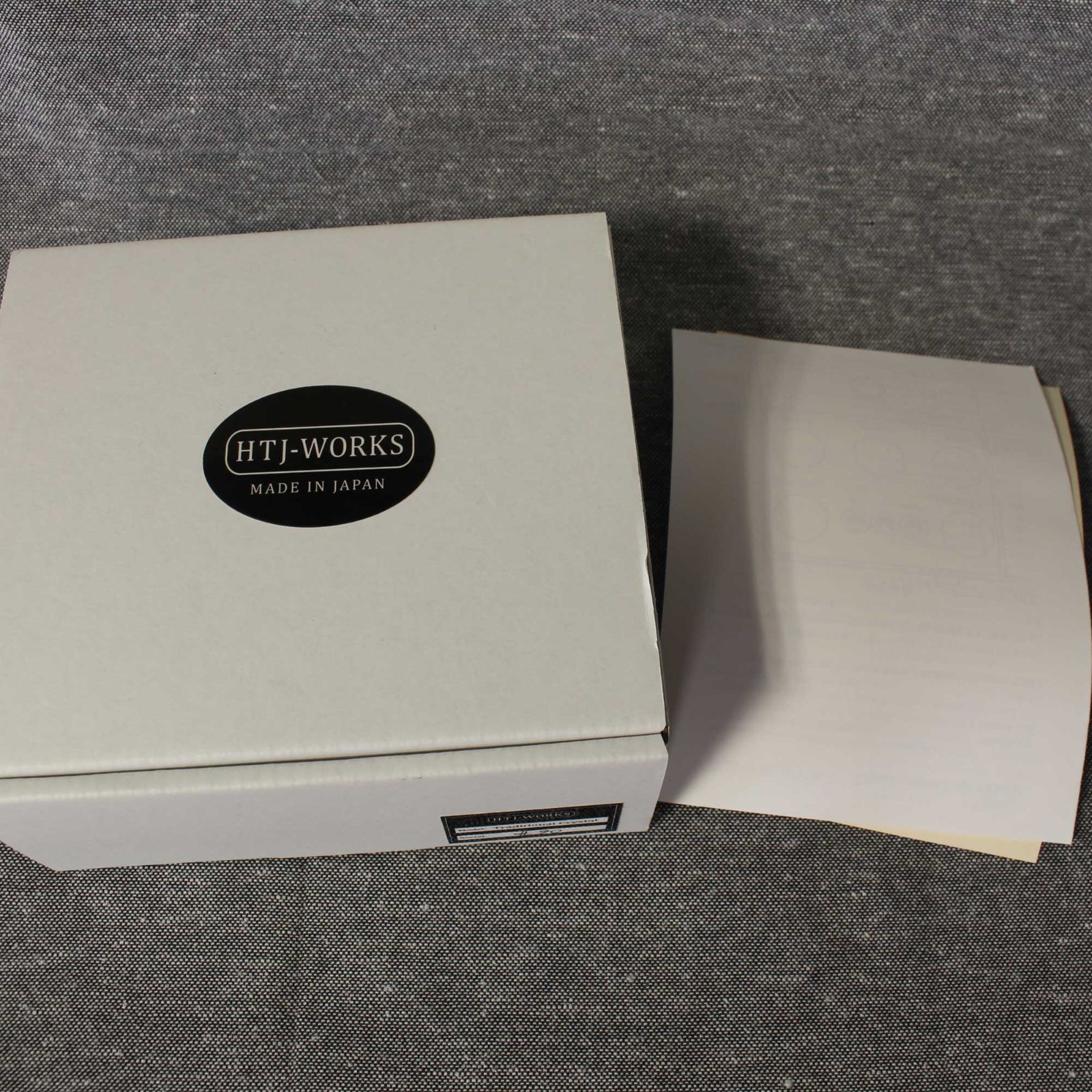 中古 HTJ-Works Traditional Crystal White TWO ROCKのクリーン