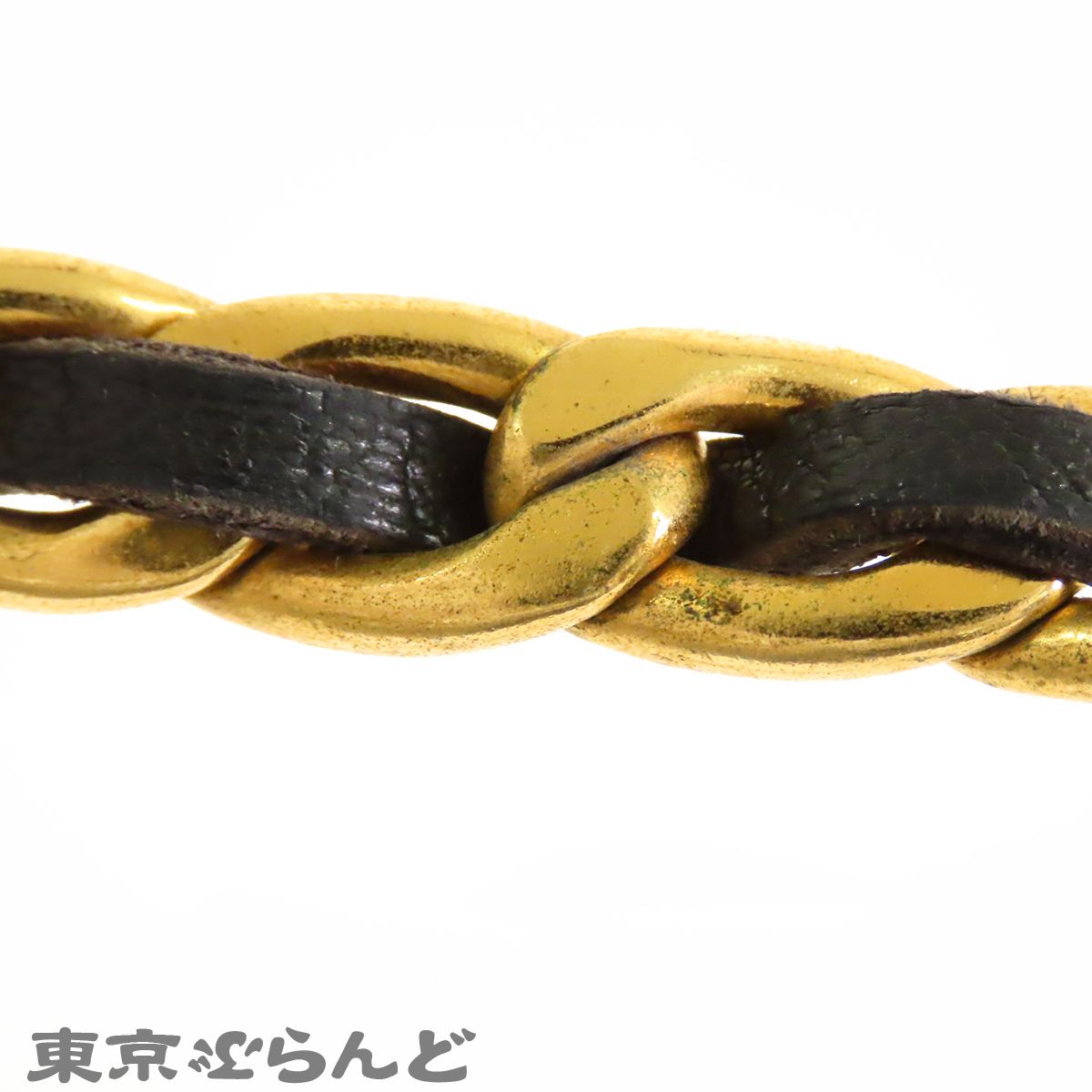 シャネル CHANEL 31 RUE CAMBON チェーンベルト ゴールドxブラック