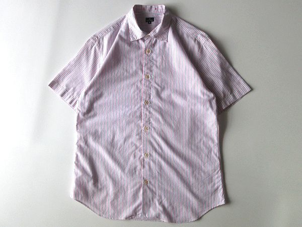00sアーカイブ PS Paul Smith ポールスミス 半袖 コットンリネン