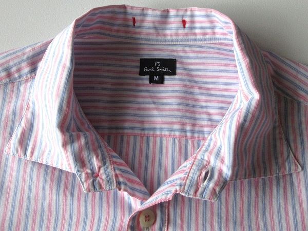 00sアーカイブ PS Paul Smith ポールスミス 半袖 コットンリネン