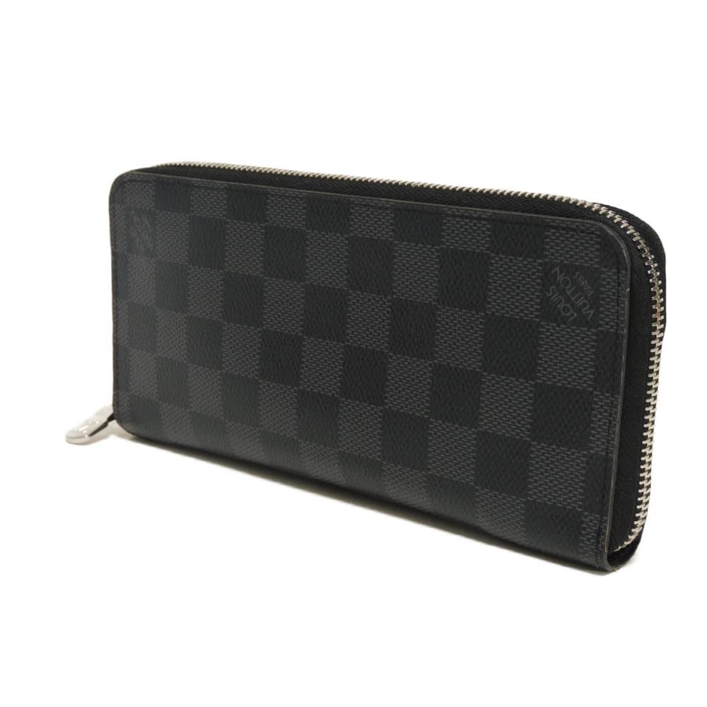 【新型・ICタグ】 ルイヴィトン ダミエ グラフィット ヴェルティカル 長財布 LOUIS VUITTON ルイ・ヴィトン ジッピーウォレット ヴェルティカル
