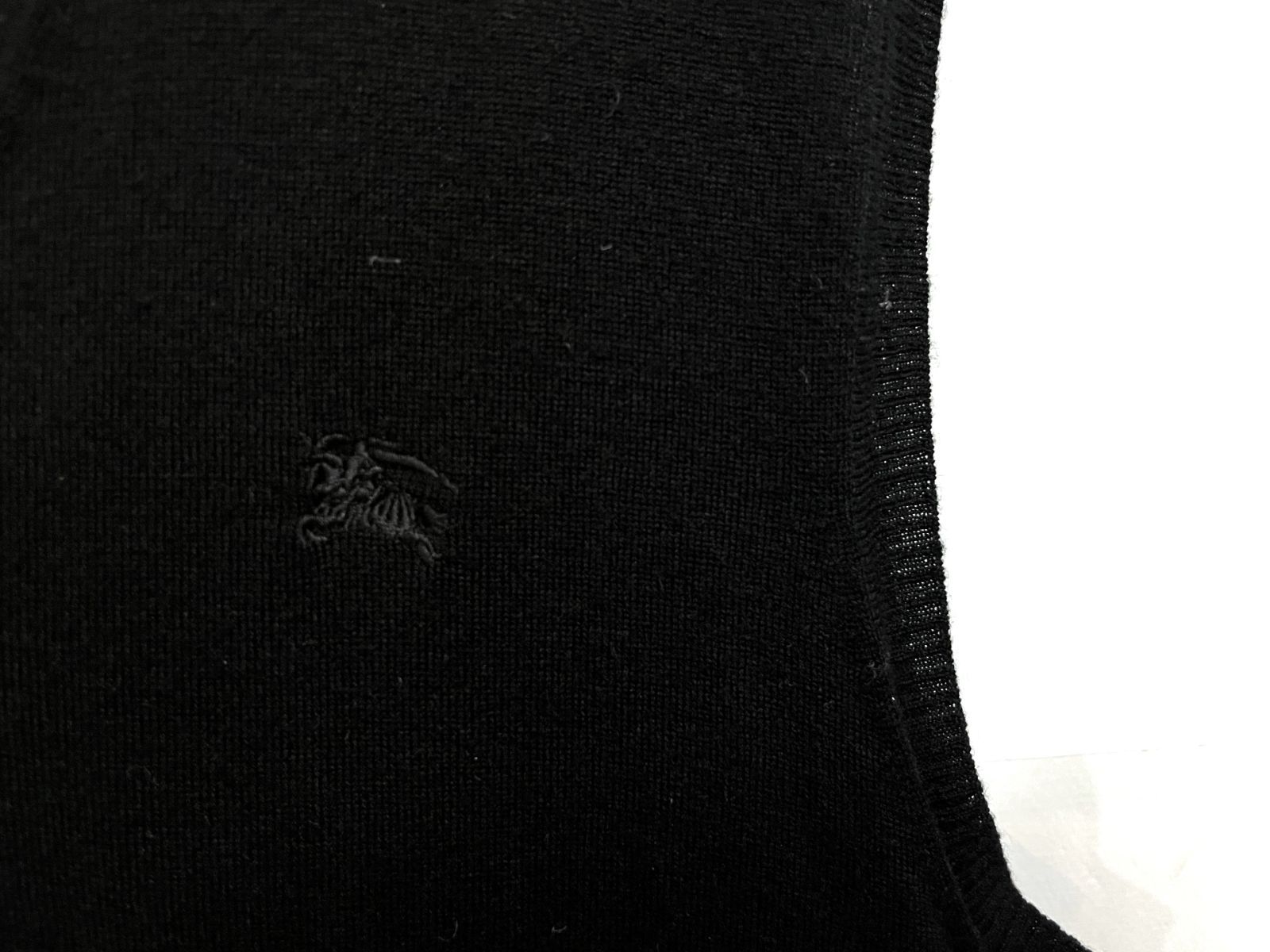 BURBERRY BLACK LABEL｜バーバリーブラックレーベル ワンポイント刺繍
