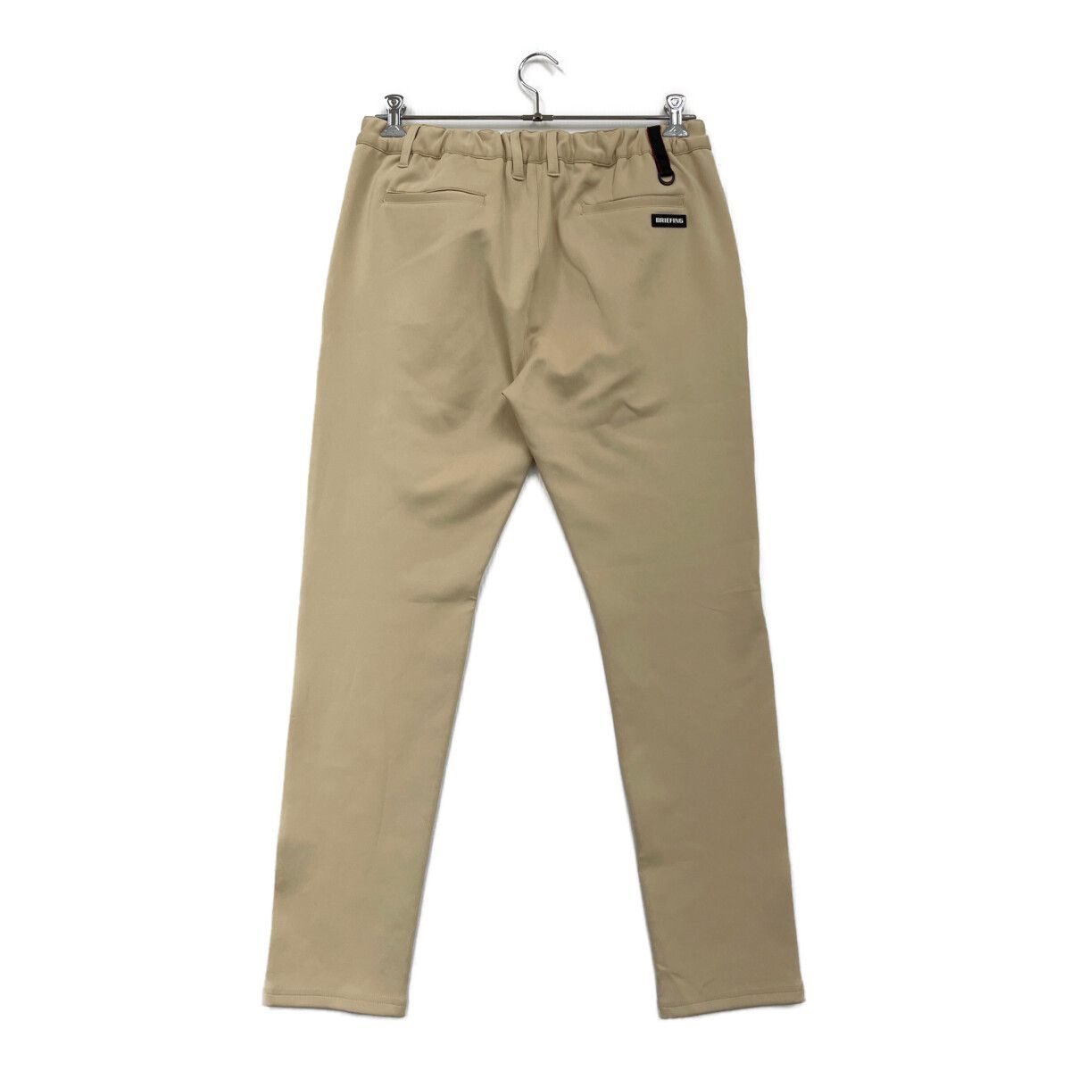 中古 メンズ ブリーフィング BRIEFING パンツ L ベージュ ウエストゴム