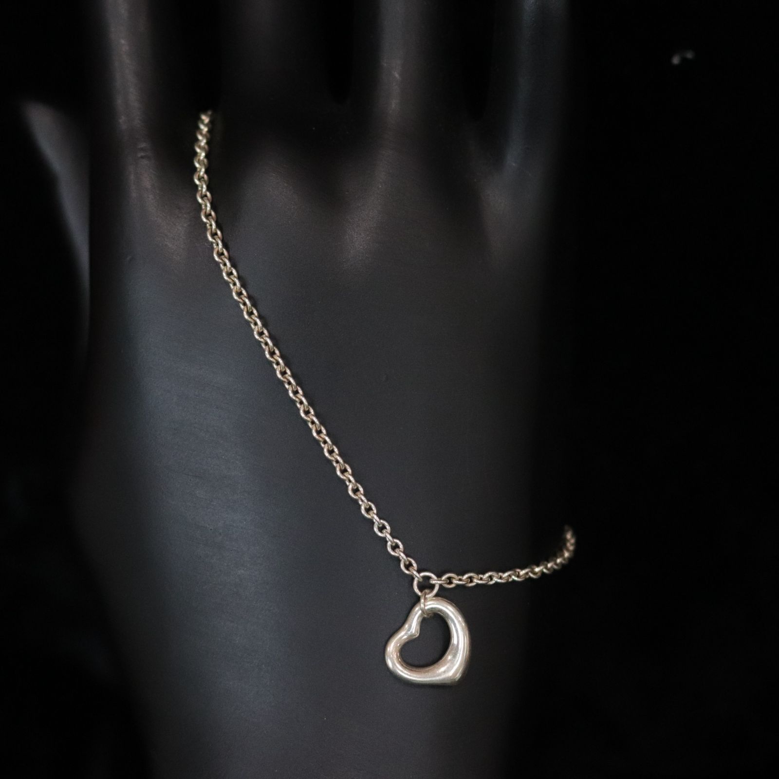925刻印】Tiffany＆Co. オープンハート ブレスレット ティファニー