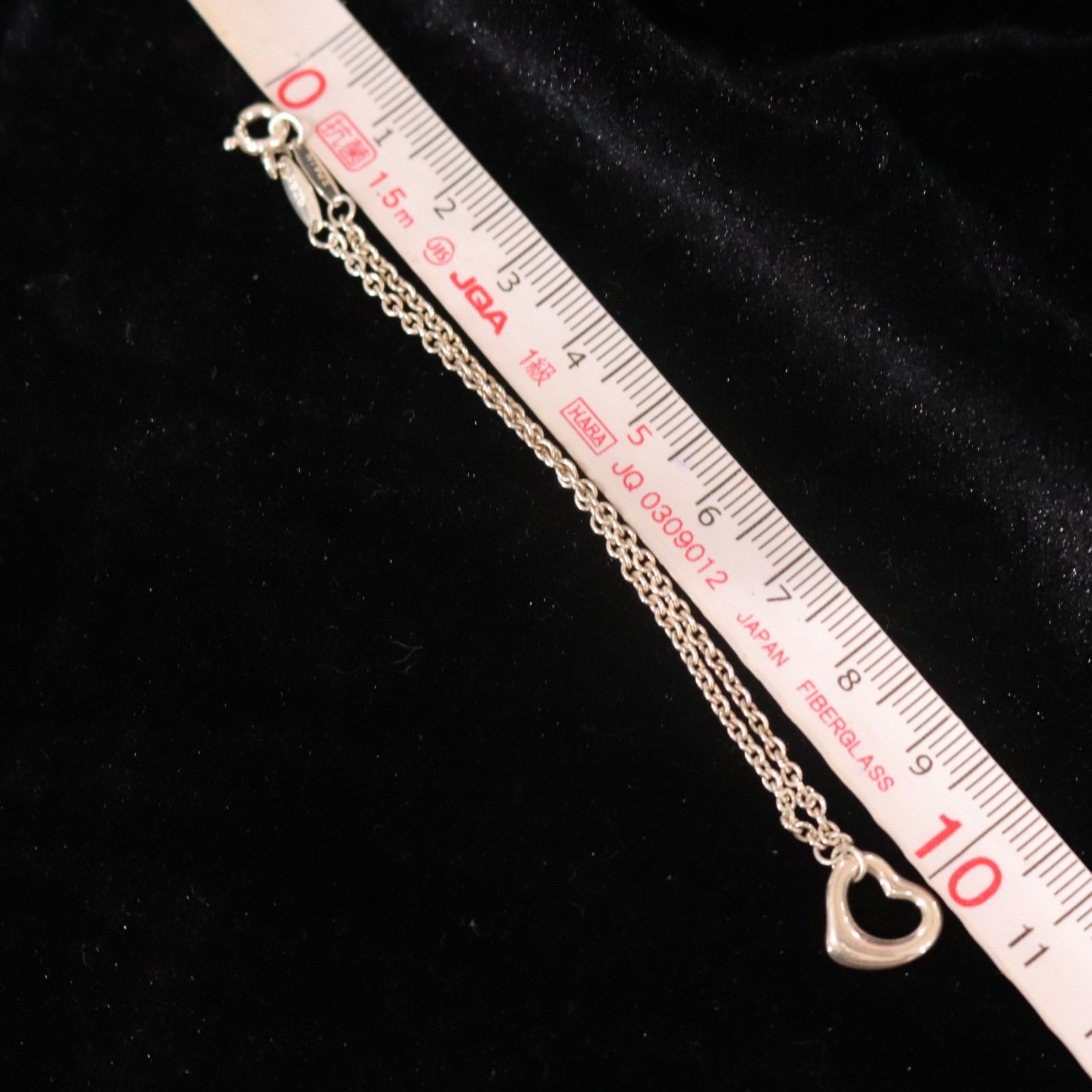 925刻印】Tiffany＆Co. オープンハート ブレスレット ティファニー