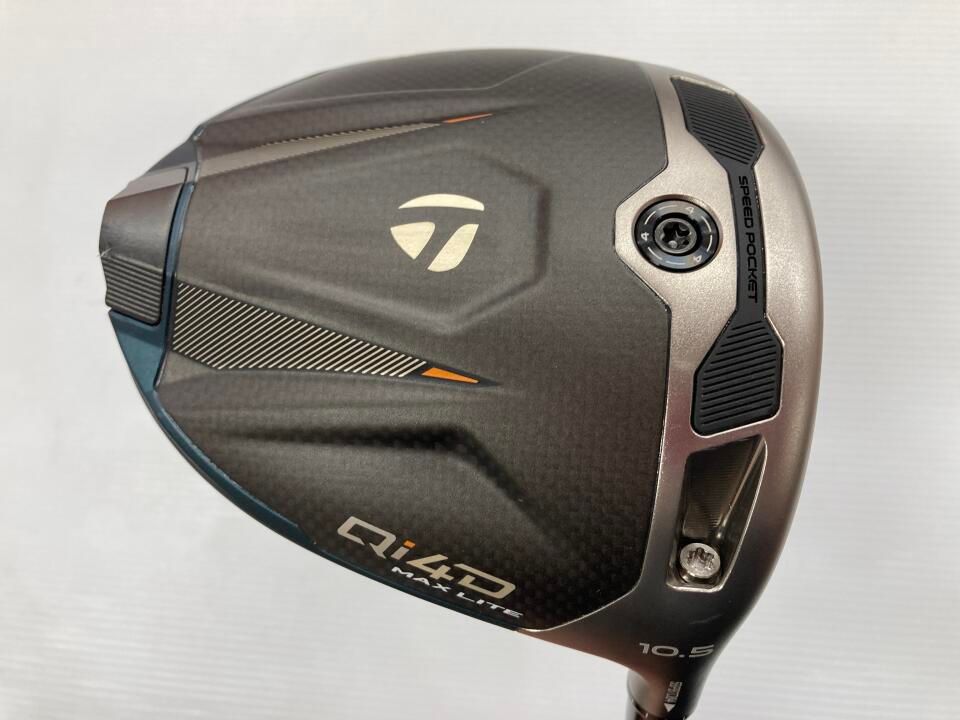 テーラーメイド　Qi4D MAX LITE　10.5度　REAX MR60　Sフレックス　ドライバー　中古【最短即日発送】