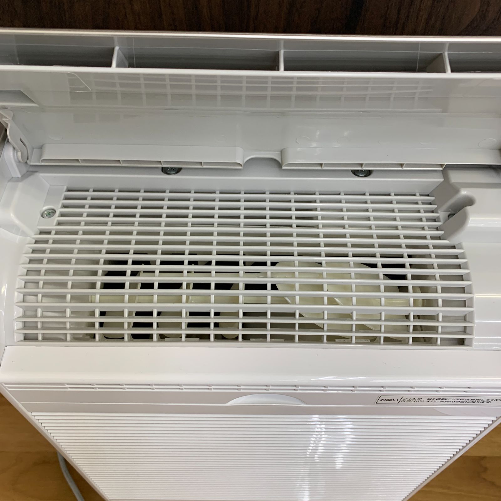 動作品】パナソニック 衣類乾燥除湿機 ハイブリッド方式 ナノイーX搭載