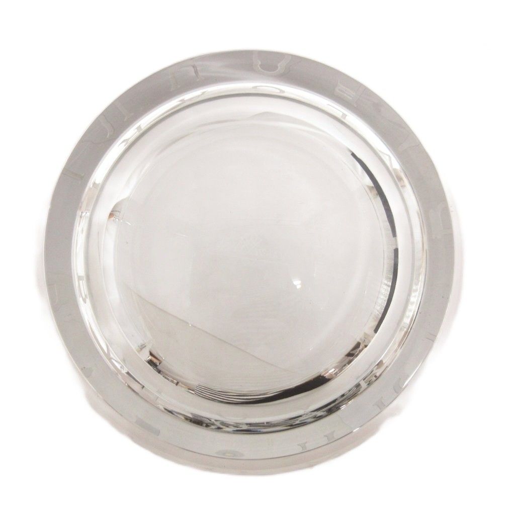 ブルガリ BVLGARI × ローゼンタール 灰皿 トレイ ガラス ロゴ クリア