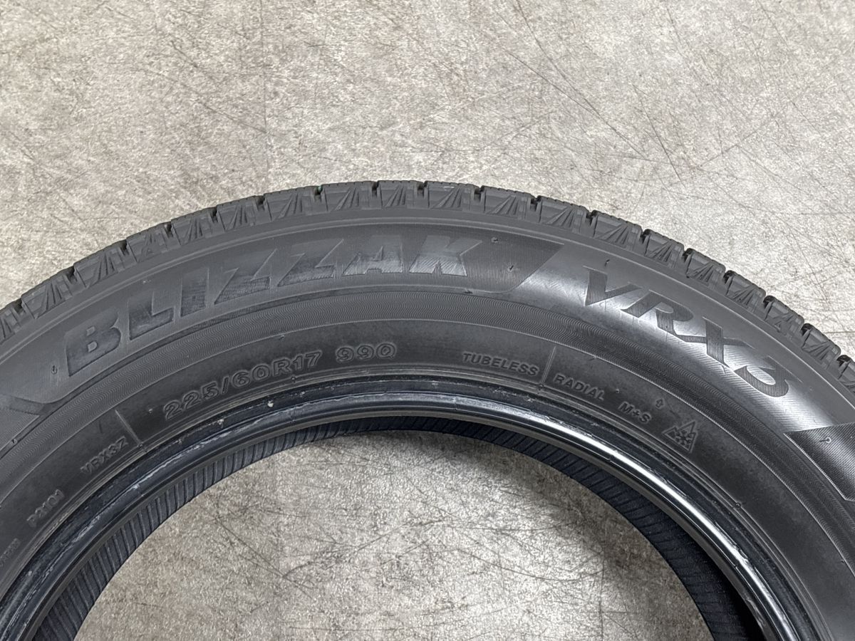 良好品】ブリヂストン ブリザック VRX3 225/60R17 2本販売