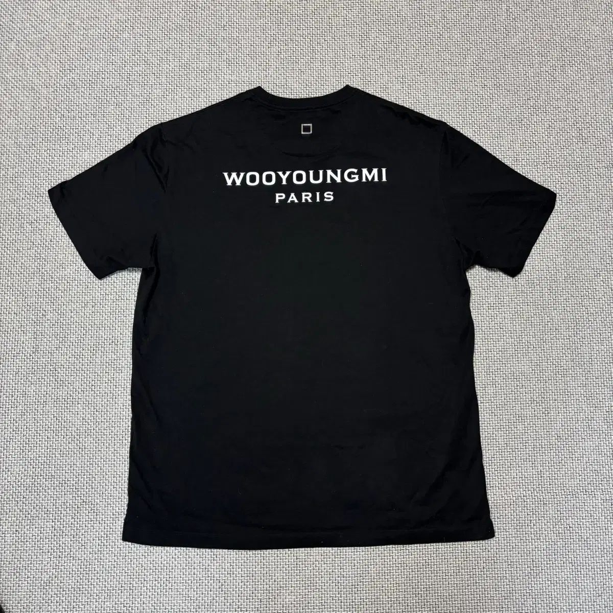 WOOYOUNGMI（ウーヨンミ） SI SI 50 Size バックロゴ 半袖