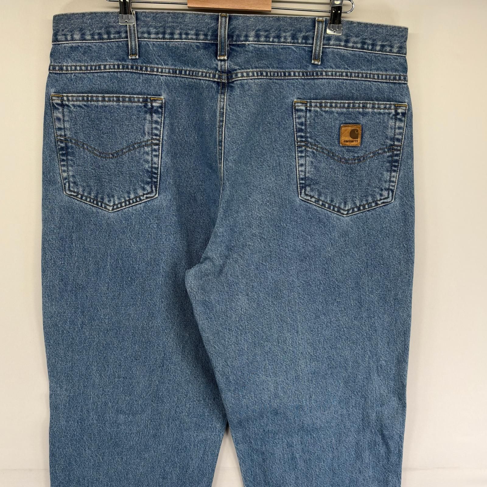 古着 カーハート Carhartt デニム パンツ ジーンズ ワーク 大きい 