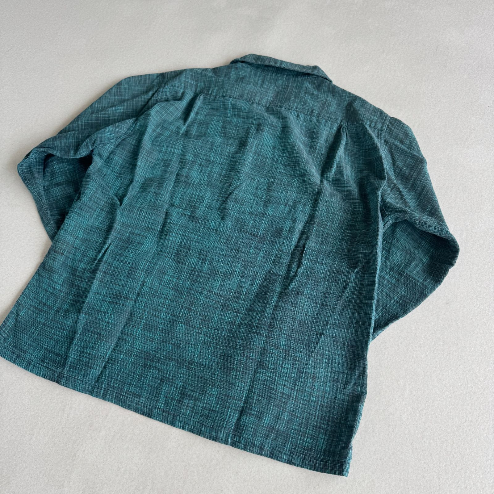 50s-60s Penney's TOWNCRAFT オープンカラーシャツ カスリ柄 M - メルカリ