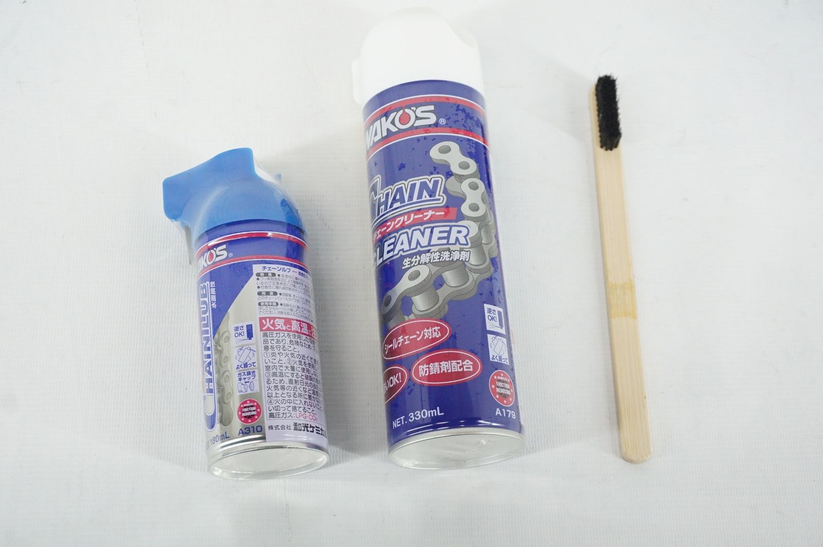 WAKOS 「ワコーズ」 チェーンクリーナー＆チェーンルブ 未使用品