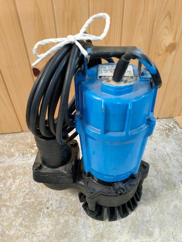 ☆ツルミポンプ 水中ハイスピンポンプ HS3.75SL　放水動作確認済み