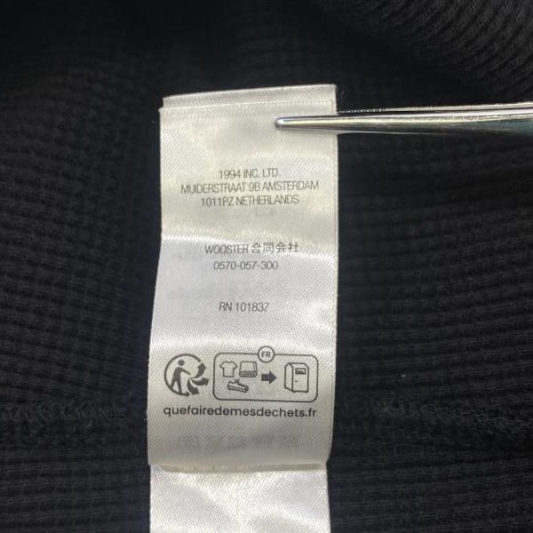 中古】Supreme 25FW Angel Thermal ブラック サイズM シュプリーム[24