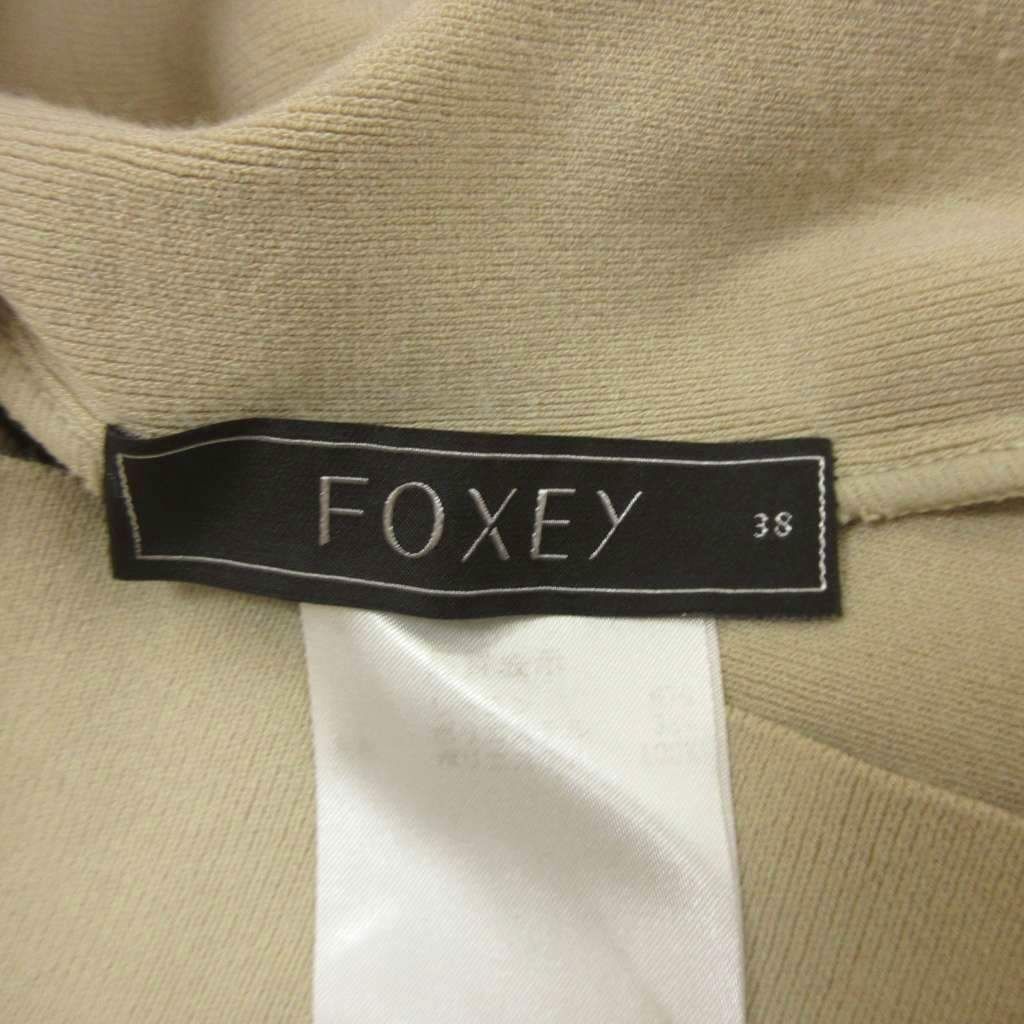 フォクシー FOXEY プルオーバーニット セーター 38 アイボリー