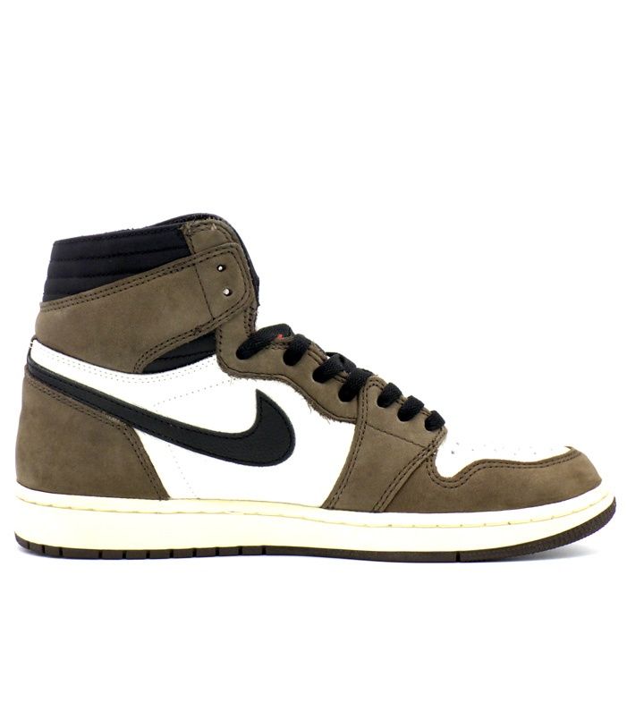 ナイキ NIKE × トラヴィス スコット Travis Scott 【 AIR JORDAN 1 RETRO HIGH OG CD4487 100 】 エア ジョーダン 1 ハイ スニーカー w27442