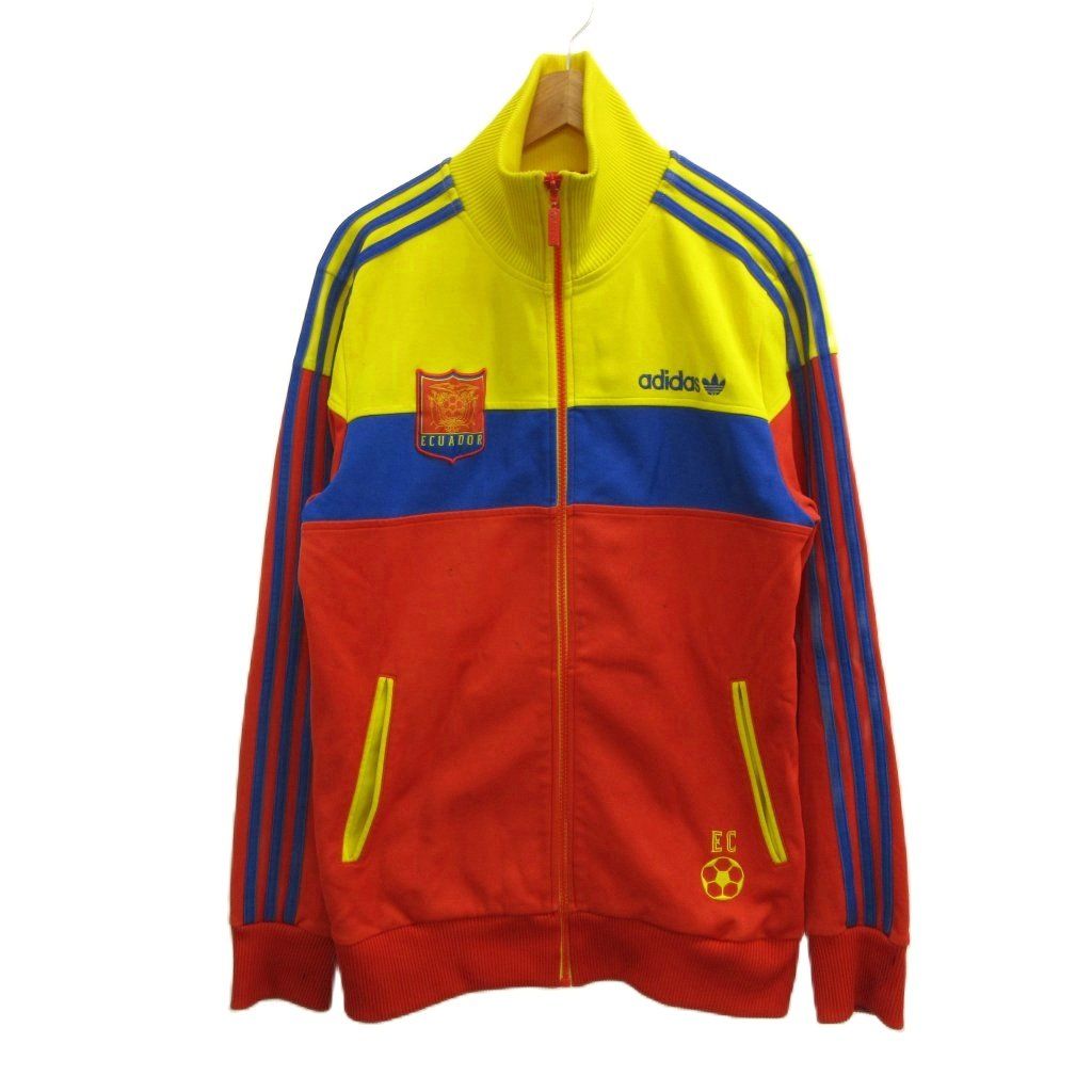 アディダス adidas エクアドル代表 トラックジャケット ジャージ ブルゾン M マルチカラー エンブレム 長袖 フルジップ スタンドカラー 778966 /PP 9,869円