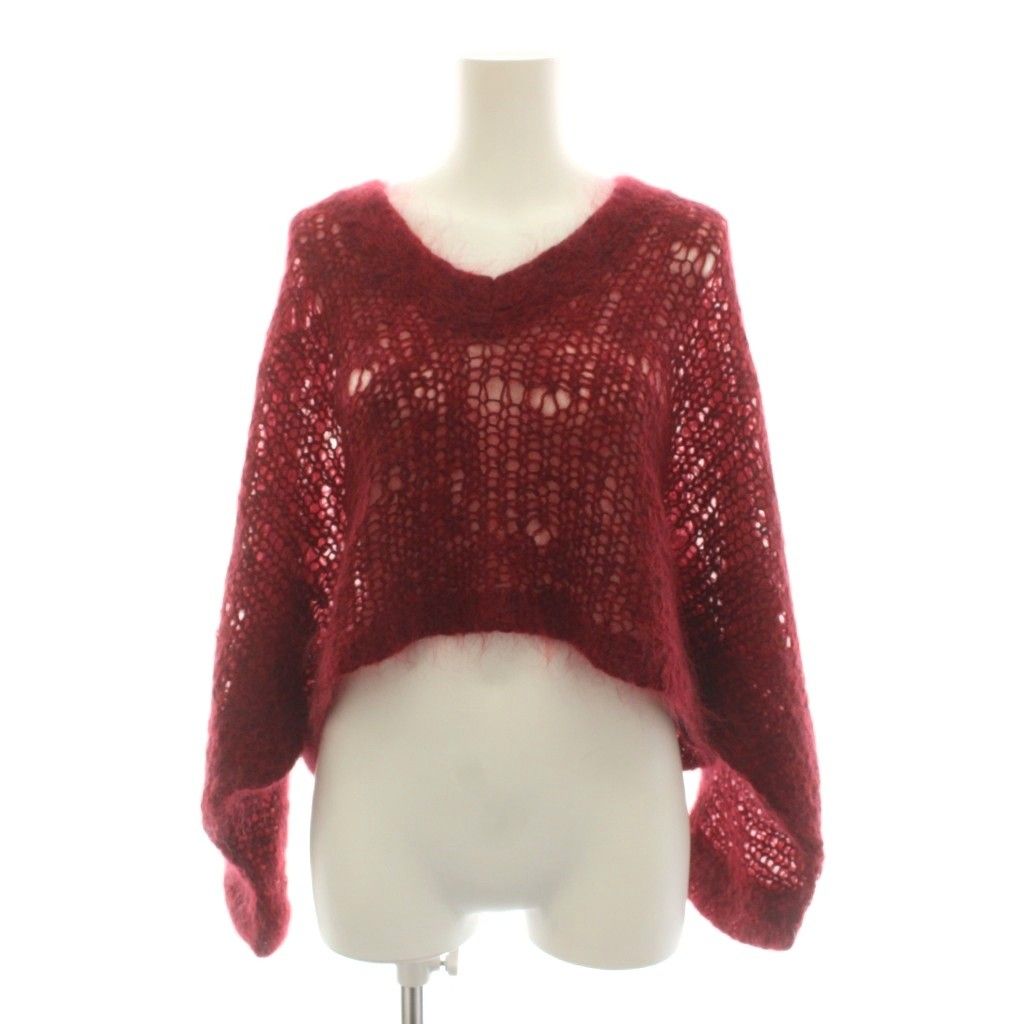 メゾンマルジェラ 1 Maison Margiela 1 ニット セーター S 赤 レッド