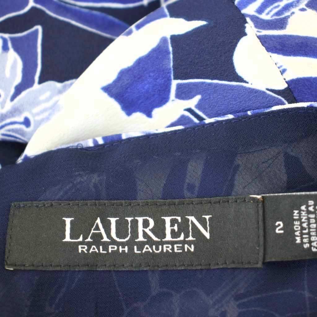 ローレンラルフローレン LAUREN RALPH LAUREN ノースリーブ ワンピース