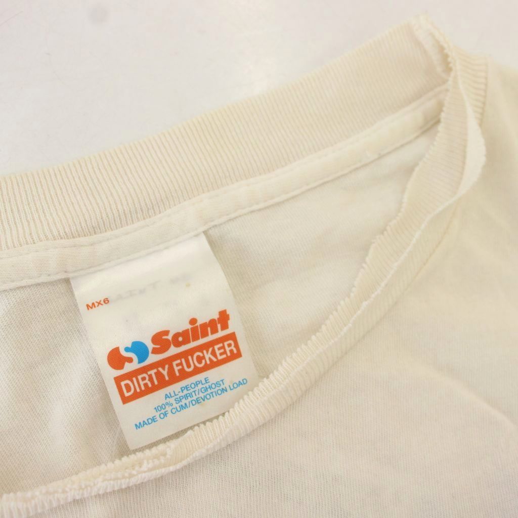 セントマイケル SAINTMICHAEL 25SS AINT DIRTY FUCKER DIRTY PIG T 