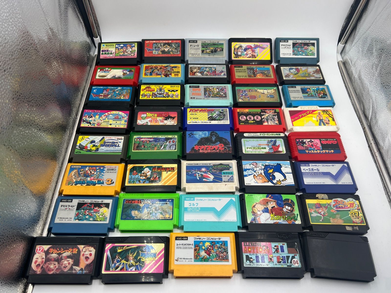 ファミコン　ソフト　61本セット　ジャンク品