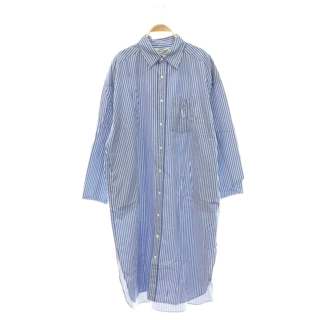 アメリカーナ AMERICANA STRIPE SHIRT OP ワンピース アパルトモン別注