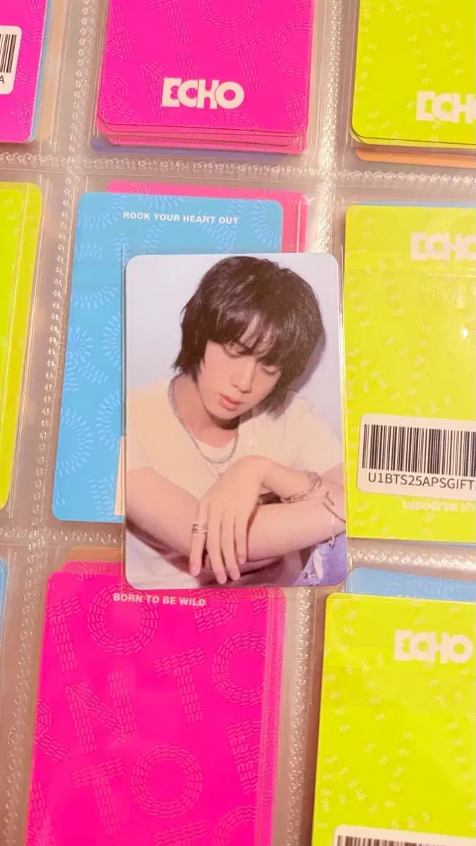 BTS JIN Lucky Draw 'Echo' JAPAN ⁄ Official UMS Weverse Echo