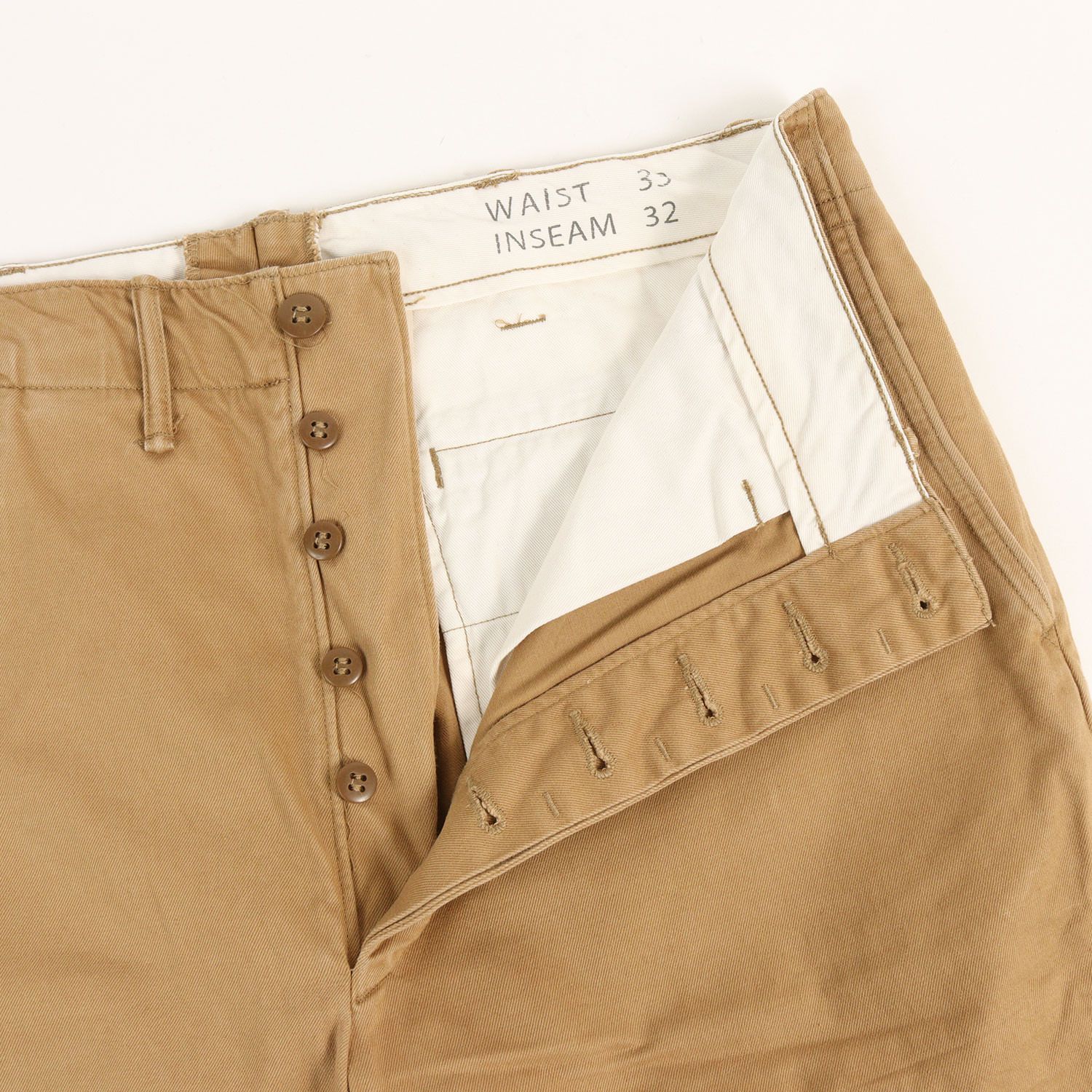 近年モデル】RRL ダブルアールエル パンツ ベージュ 33×32 高密度