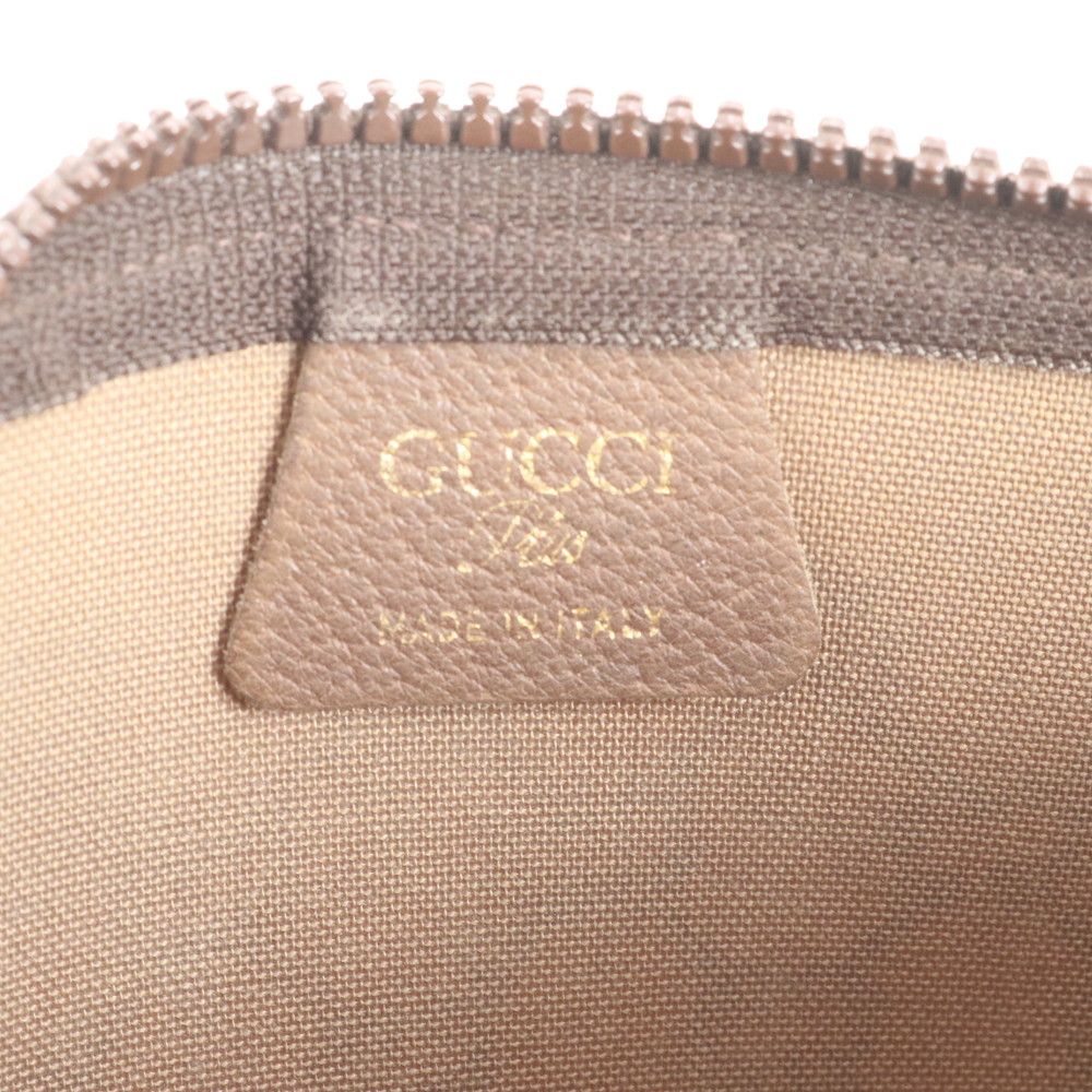 美品　GUCCI グッチ クラッチバッグ セカンドバッグ ポーチ　レザー グッチ オールドグッチ GG プラス レザー セカンドバッグ クラッチ