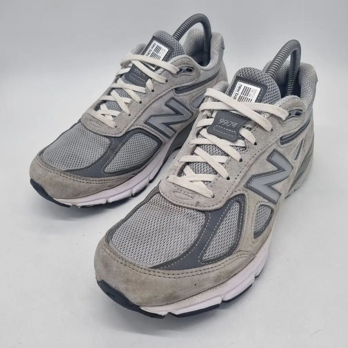 ニューバランス 990v4 メイド IN USA グレー シルバー (270 D)