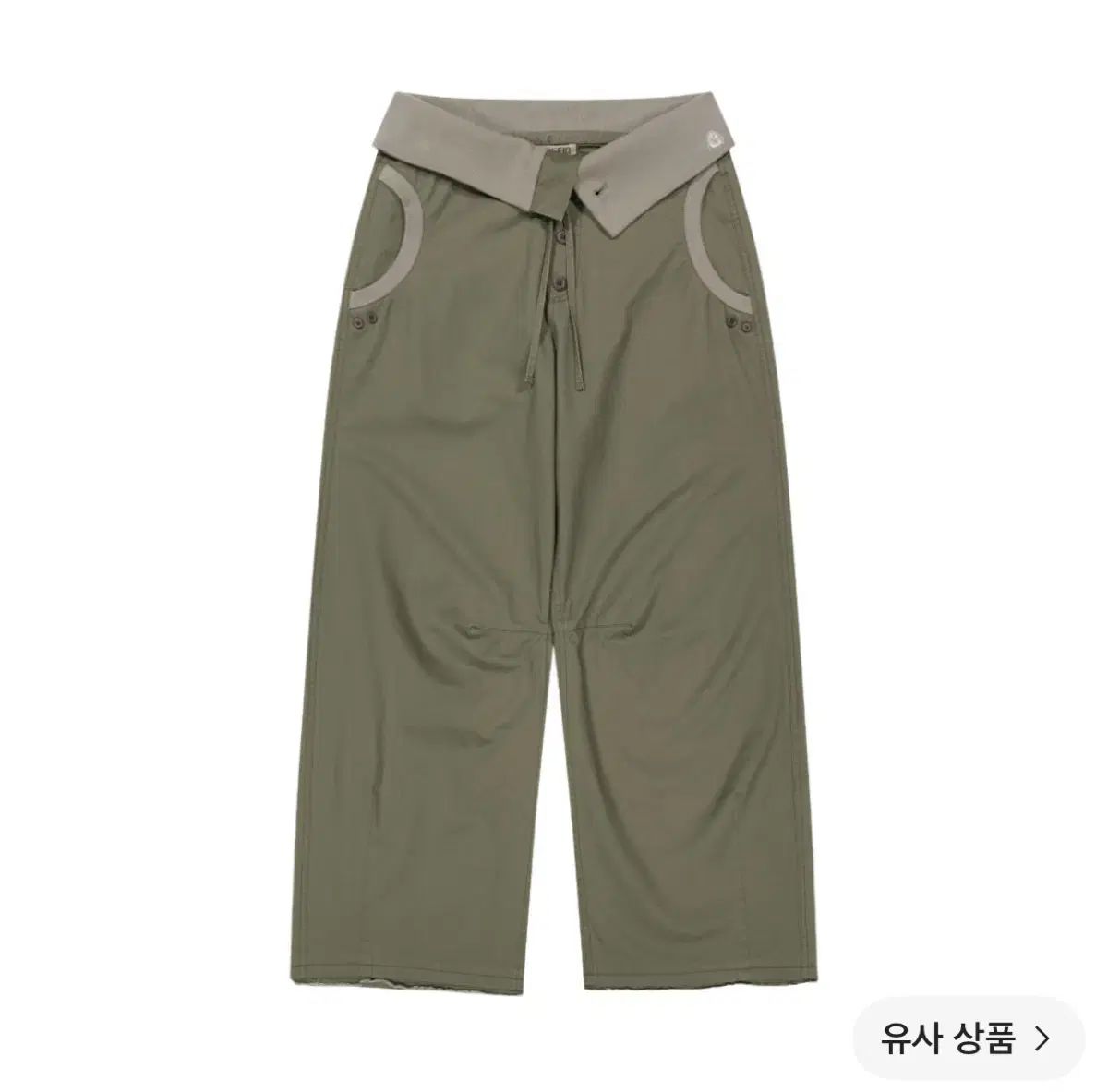 ISSEY MIYAKE イッセイミヤケ フルイドフロー ポール パンツ カーキ サイズ2 新品