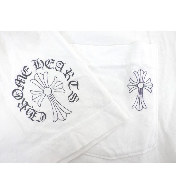 クロムハーツ CHROME HEARTS 【 CH T-SHRT 1 】 ネック ロゴ バック CH
