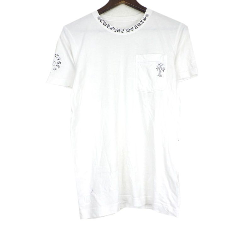 クロムハーツ CHROME HEARTS 【 CH T-SHRT 1 】 ネック ロゴ バック CH